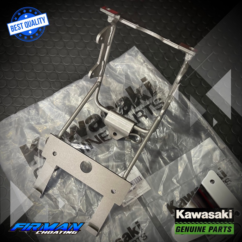 BREKET DAN KUPINGAN LAMPU DEPAN NINJA R SS ORIGINAL KAWASAKI