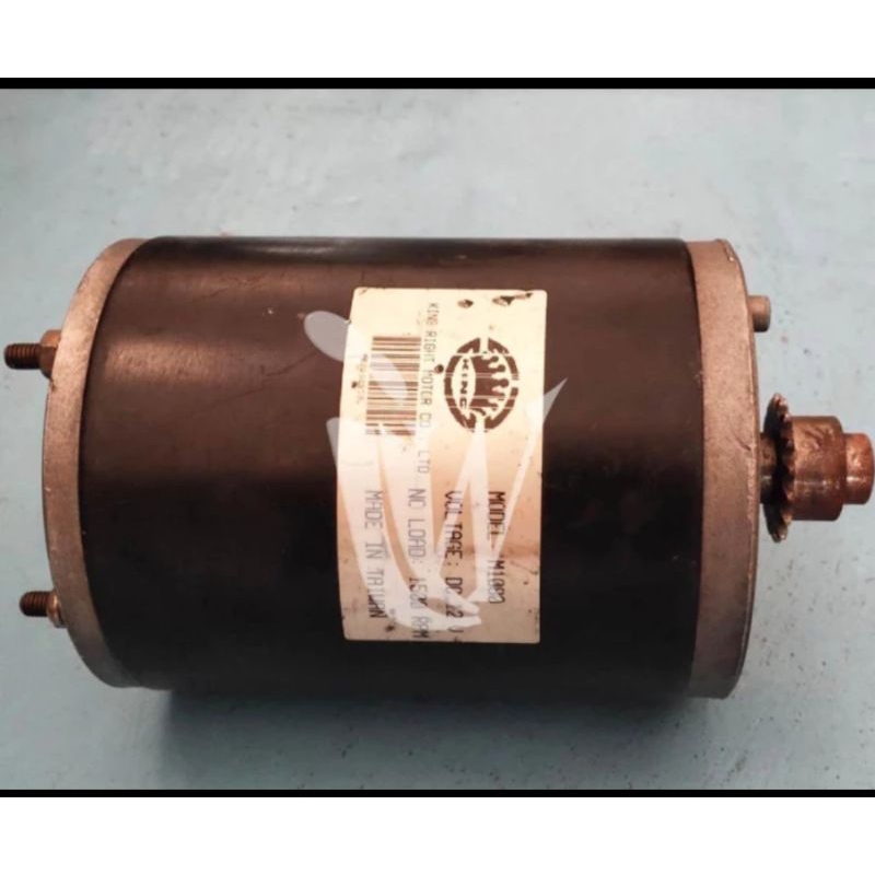 dinamo dc 24volt kereta rell