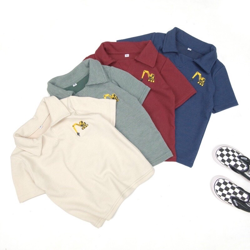 Arvino Top Kaos polo atasan anak 1-6 tahun