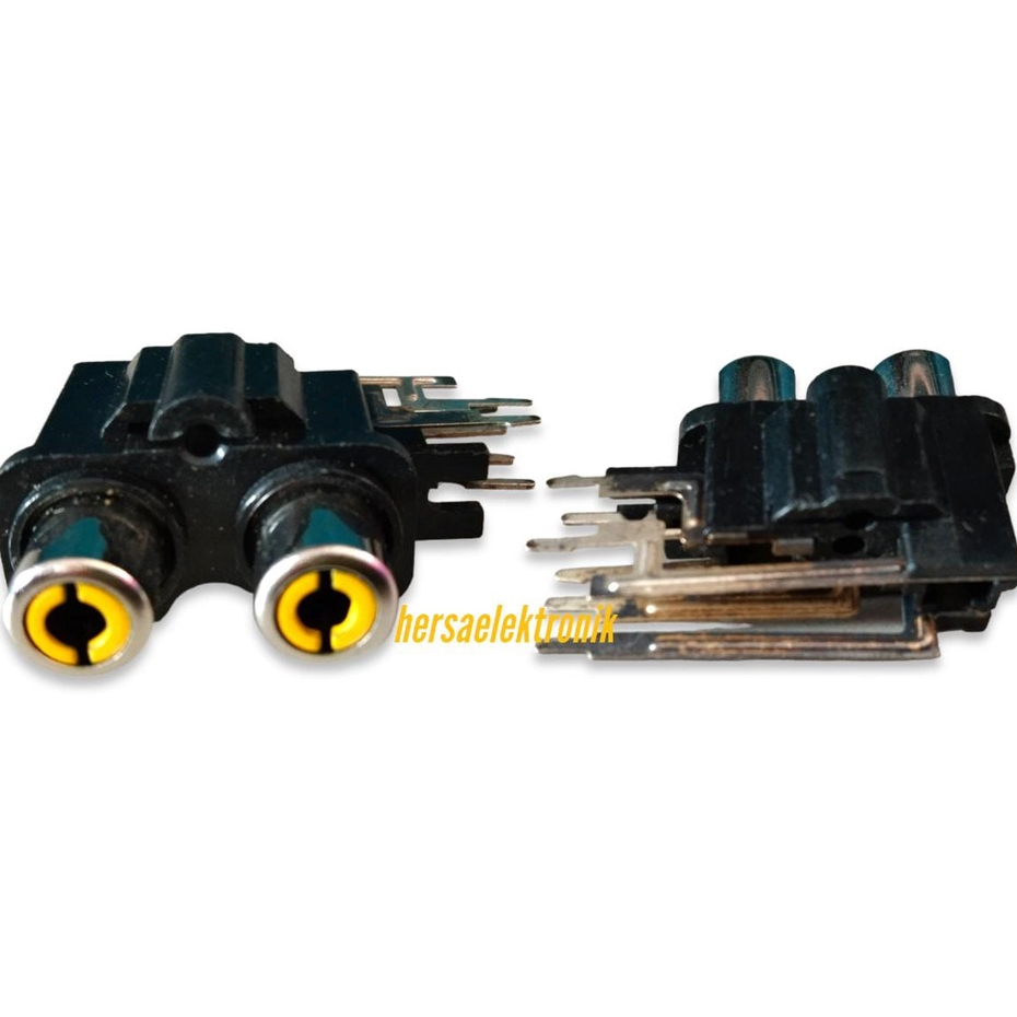 soket rca murah 2 pin | 4 pin | 6 pin murah