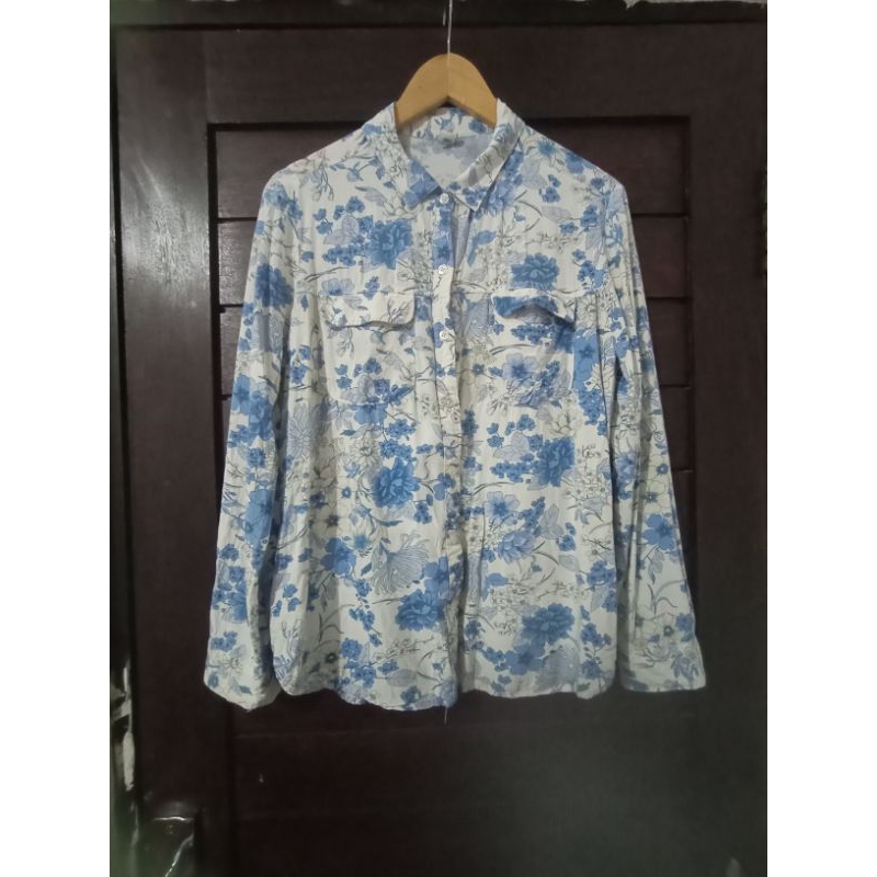 Old navy preloved 1535 kemeja blouse wanita
