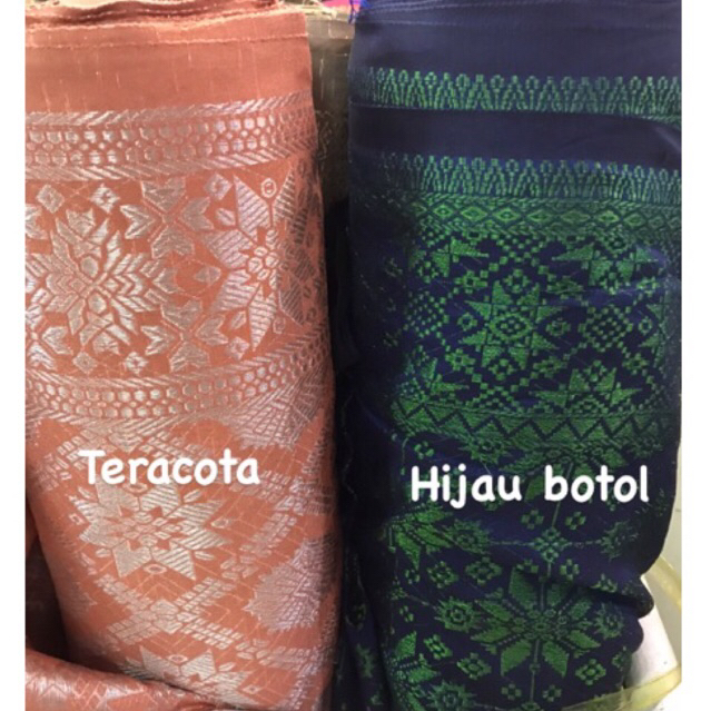 Bahan songket/Kain songket semi Palembang