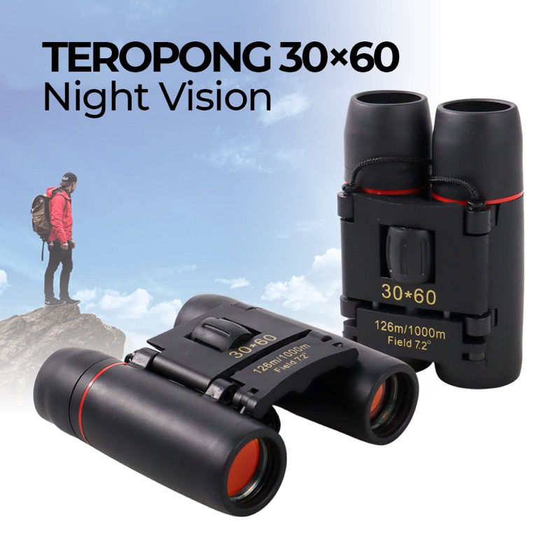 Top Telescope Teropong Binoculars HD Night Vision 30 x 60