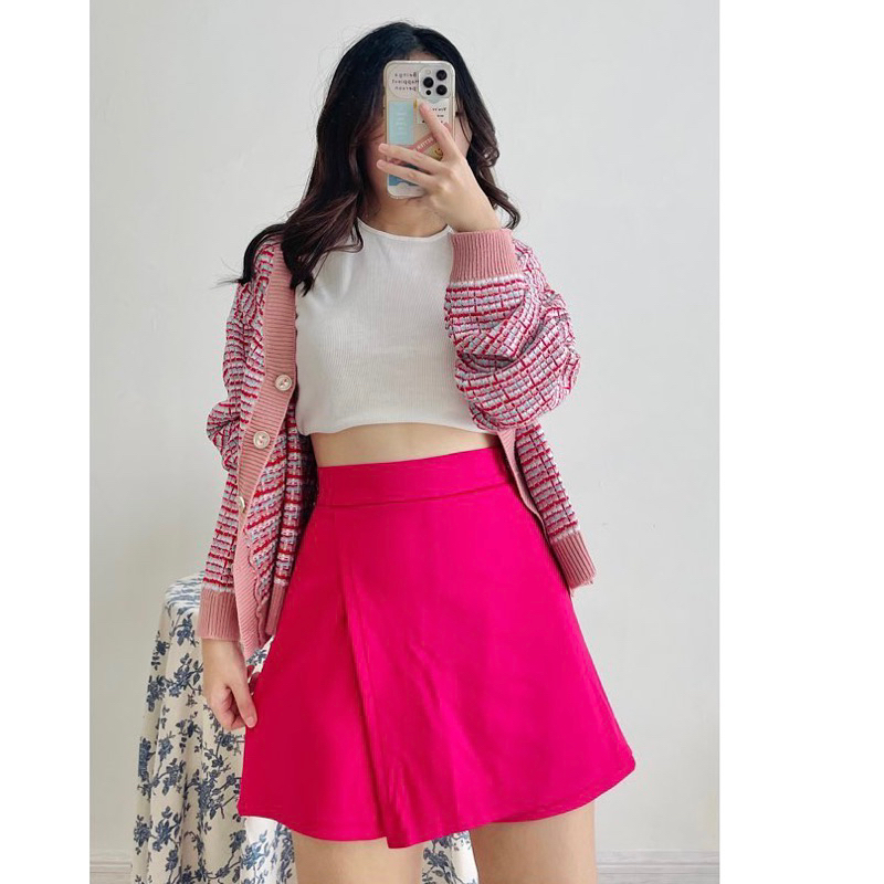 Momo wrap skort / rok celana / skort skirt pants