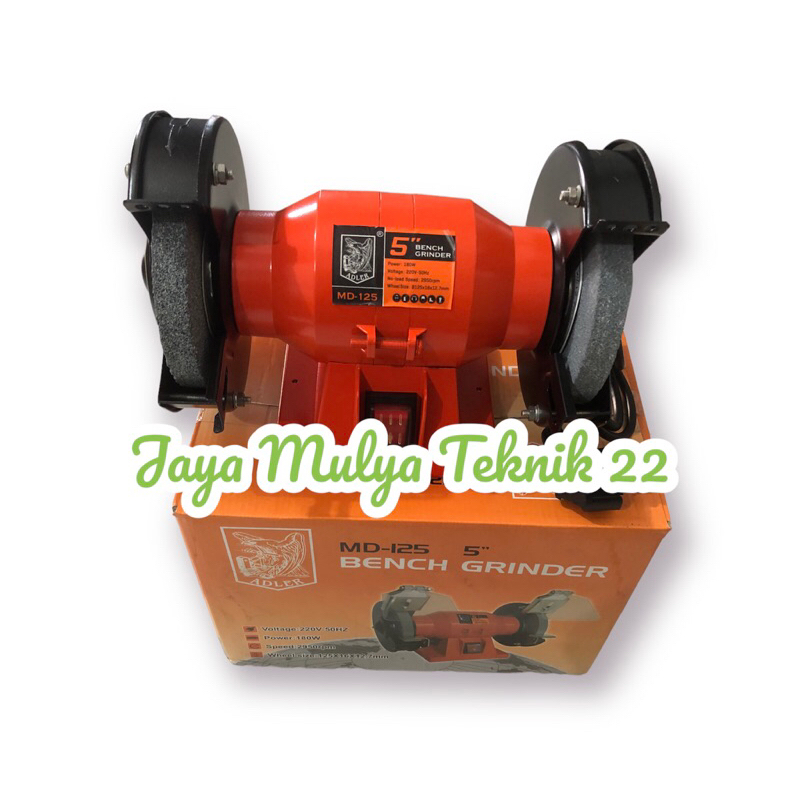 ADLER BENCH GRINDER 5 INCH / GERINDA DUDUK 5 inch / Alat perkakas/ alat pertukangan