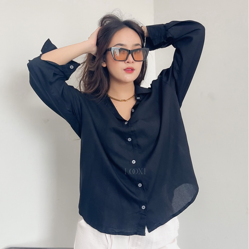 Misty Oversized Shirt | Kemeja Basic