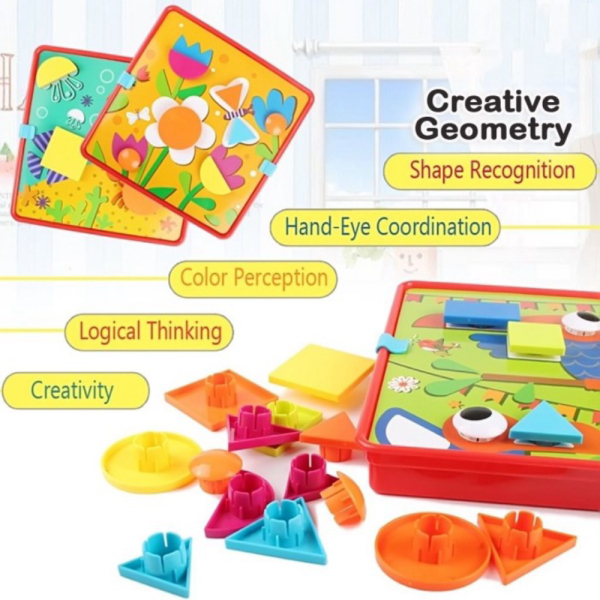

Jual Berkualitas MN2 Mosaik Paku Mainan Puzzle Kreatif Jamur Mainan Anak Anak Edukasi