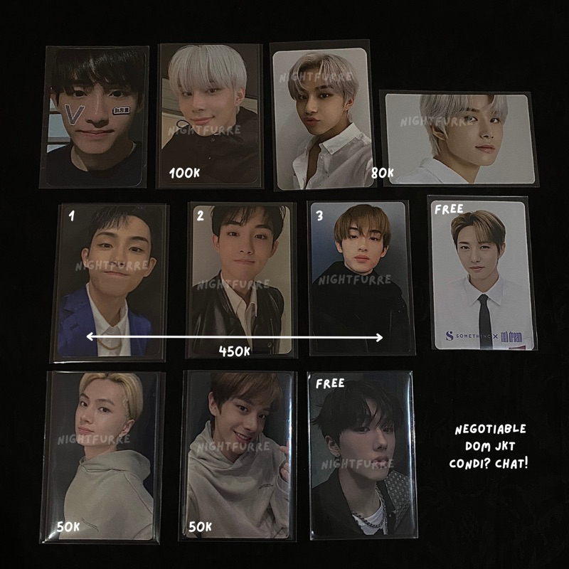 Photocard pc NCT winwin jungwoo totms kolbuk 2020