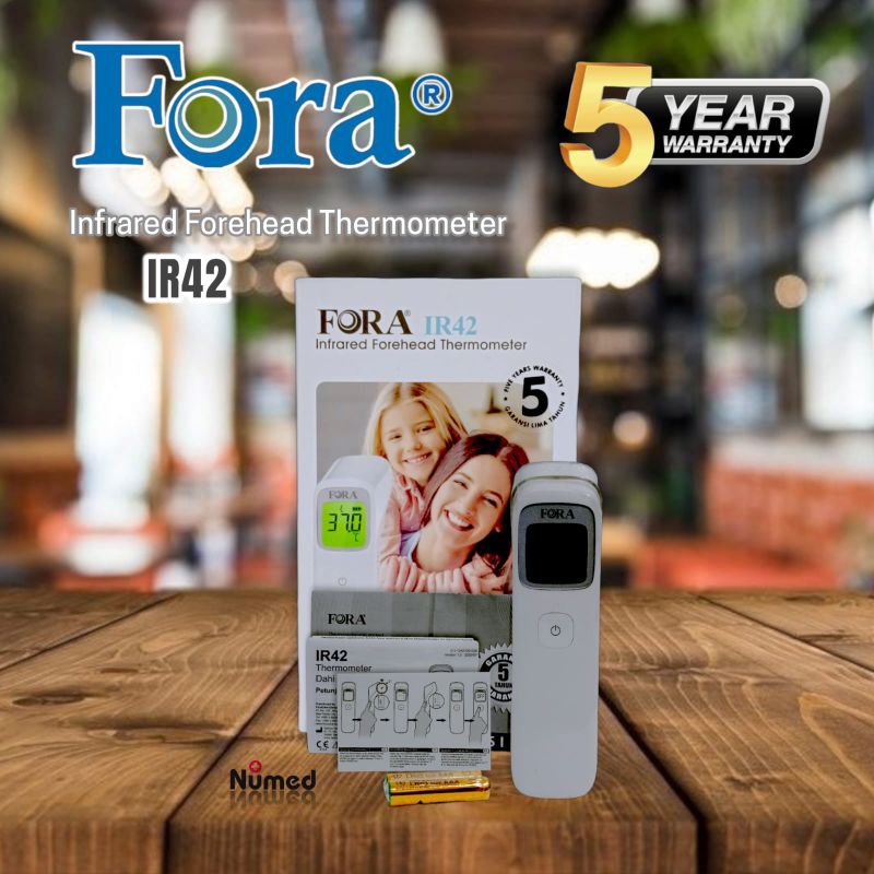 Thermometer Digital Original Non Contact Fora IR42 / Fora Infrared Forehead Thermometer