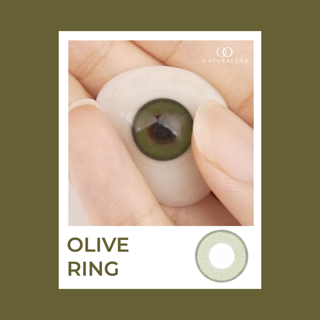 Naturalens Olive Ring Softlens Biomoist (0 sd -10) Contact Lens