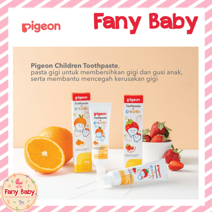 PIGEON TOOTHPASTE 45GR / PASTA GIGI BAYI