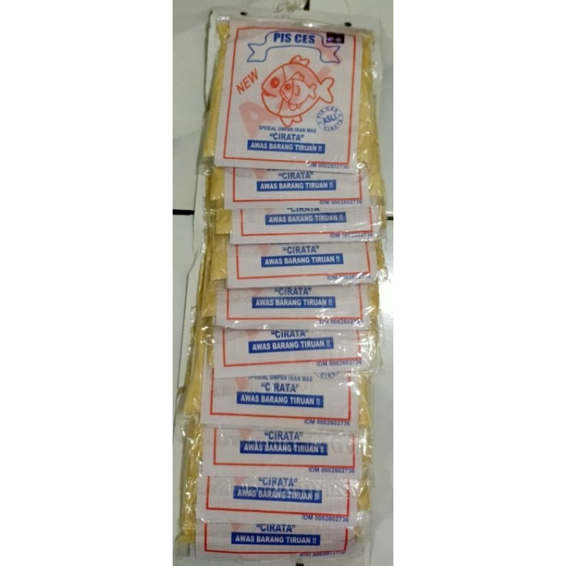 Umpan Pisces Cirata 1Renceng ( isi 10pcs )