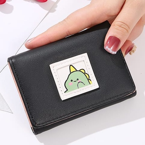 ♥DPS829♥ D230 Dompet wanita cantik dengan ikon kartun Dompet wanita kecil Dompet wanita lucu import Dompet wanita termurah Ideal untuk tamasya sehari-hari dan untuk membawa uang kembalian