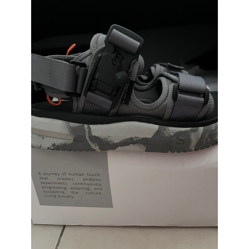 HIJACK SANDALS SANDAL ALTO MARCH-1 GREY PRELOVED SECOND LIKE NEW