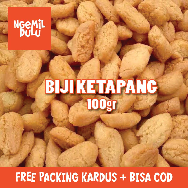 

SNACK CEMILAN BIJI KETAPANG HOMEMADE 100GR