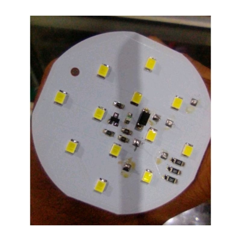 PCB Led DC 3.7v 4.2v  6watt super terang