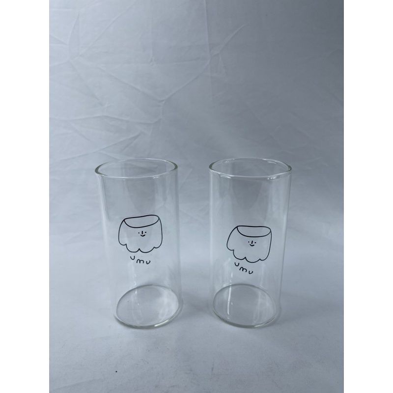 Gelas Unik Japanese Style Glass Cup Heat Resistant - MD18