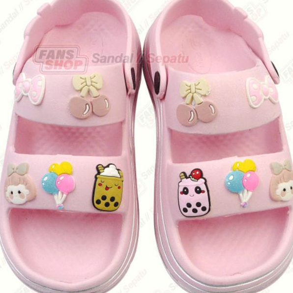 Sandal gunung anak Perempuan Korean Style Kekinian 808C - 808E(28-35) Sandal Gunung Korean Style kekinian