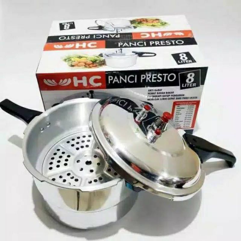 Panci Presto HC 8 liter , Presto , Panci penanak nasi ,