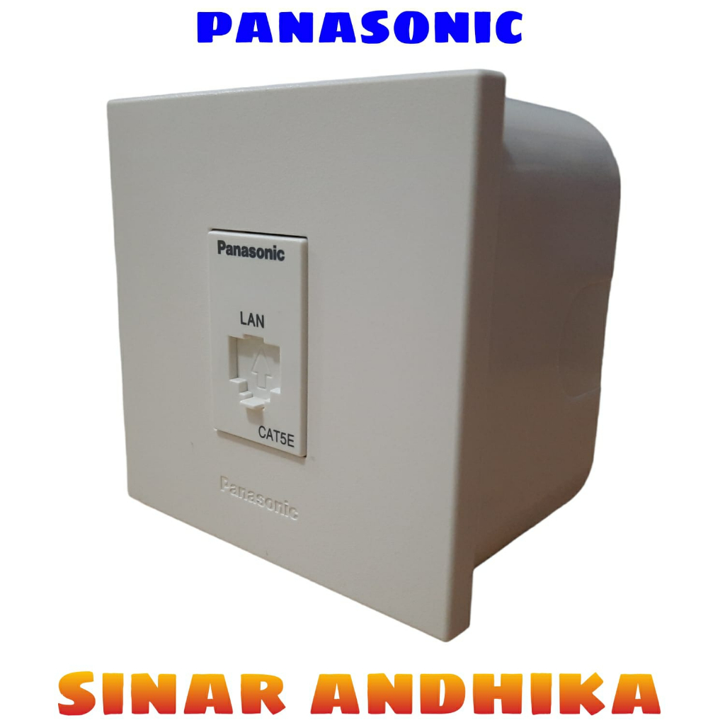 MODUL TELEPON / DATA / TV / USB PUTIH OUTBOW STYLE E PANASONIC