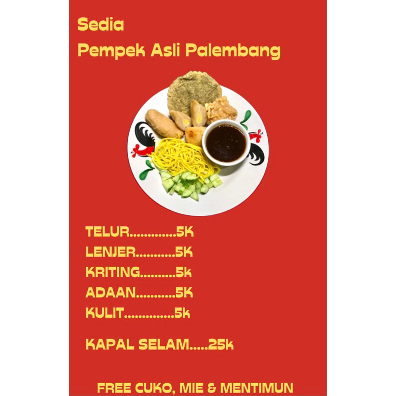 

Pempek Asli Palembang