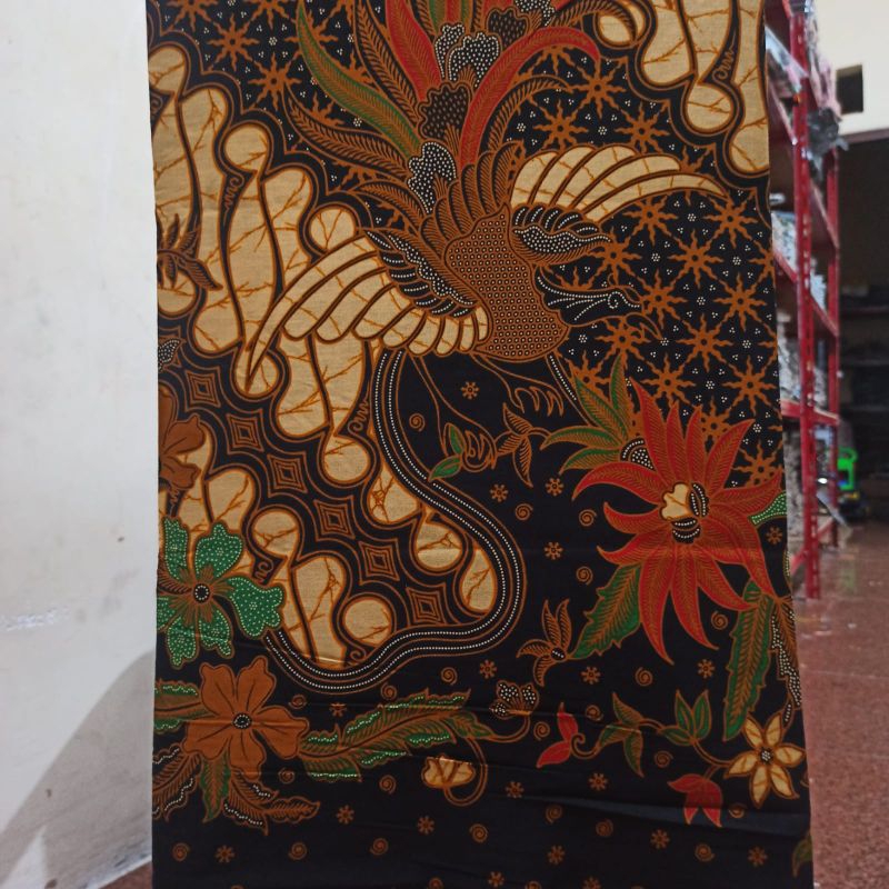 Kain Batik Premium Katun motif Parang Burung Merak