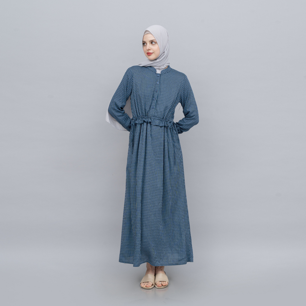 Sekido Gamis Grisha Bahan Rayon