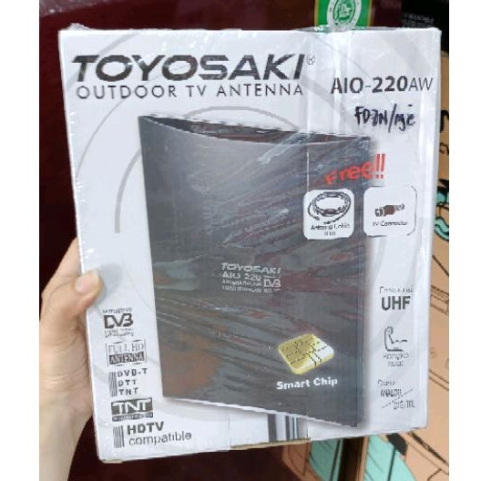 ANTENA TOYOSAKI AIO 220 - ANTENA DIGITAL TOYOSAKI - TOYOSAKI ANTENA DIGITAL - ANTENA DIGITAL MURAH
