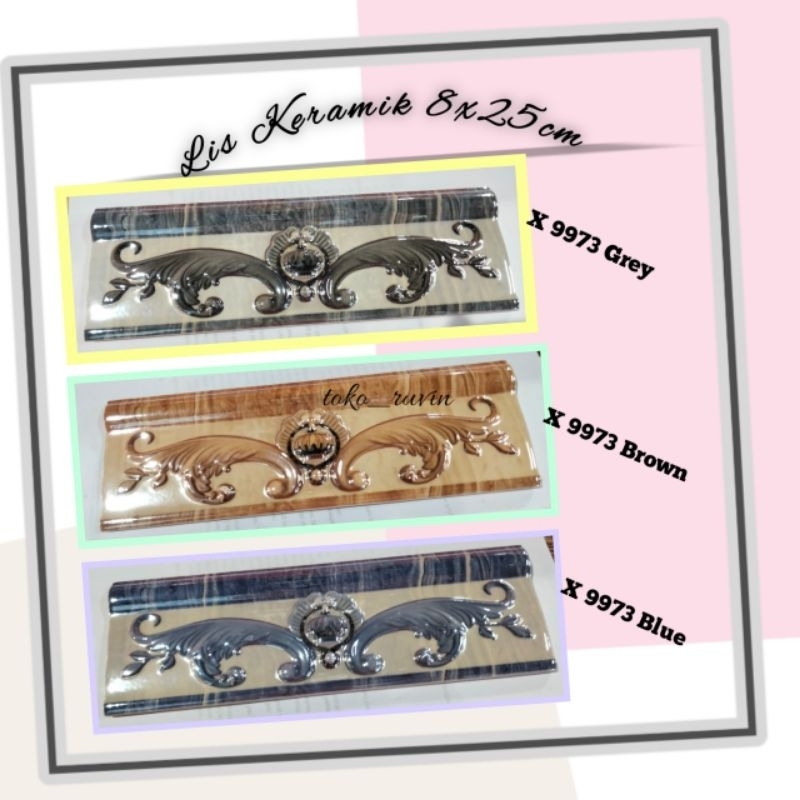 lis dinding keramik lis dinding lis dinding kamar mandi listello listelo lis dinding motif timbul