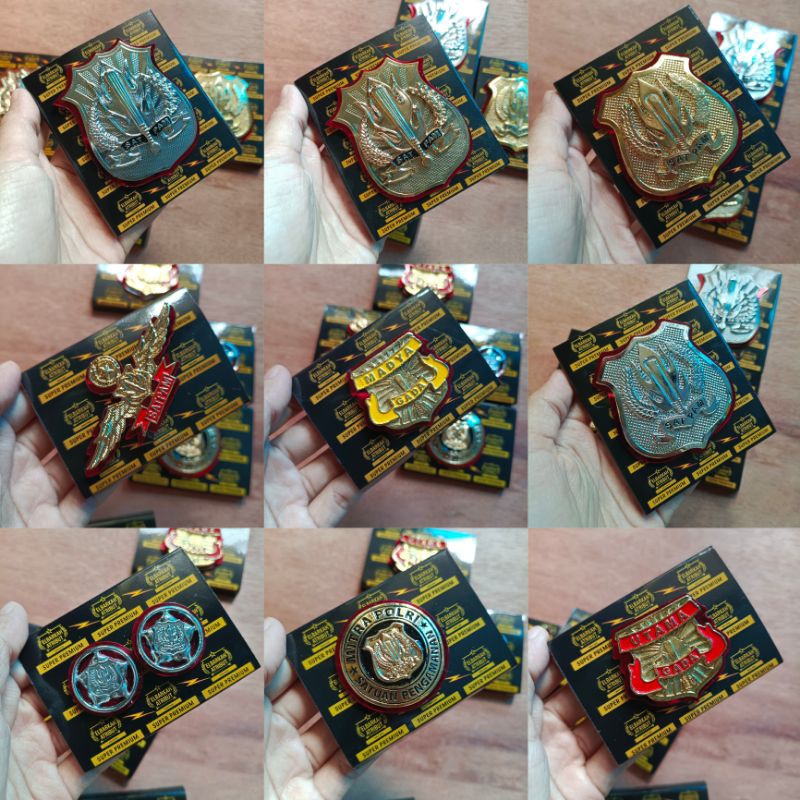 ATRIBUT SATPAM/PIN SATPAM /LENCANA SATPAM/WING SATPAM/MONOGRAM SATPAM TERBARU