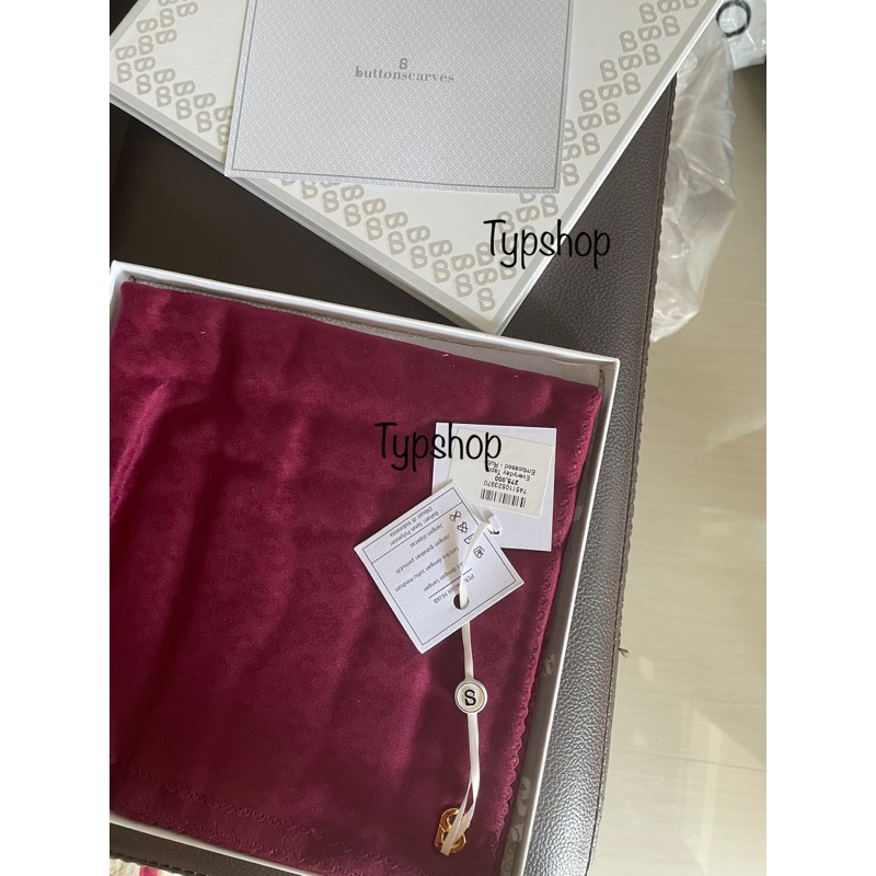 NEW & READY Buttonscarves Everyday TAPIS EMBOSSED RUBY DAN NAVY 