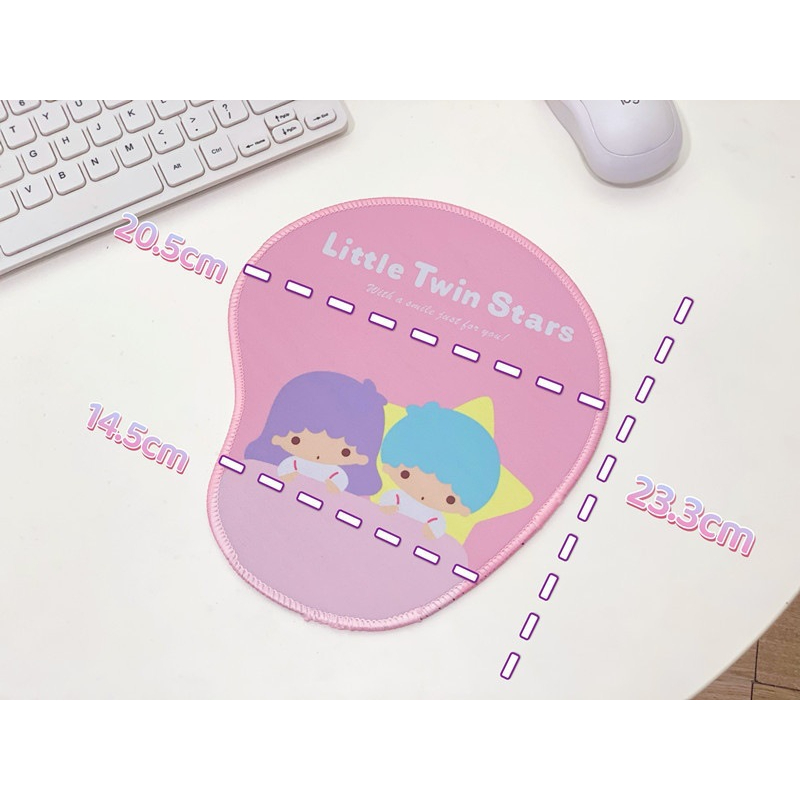 Mouse Pad / Alas mouse karakter Snoopy My Melody Kuromi Cinnamoroll Badzmaru Little Twin Star