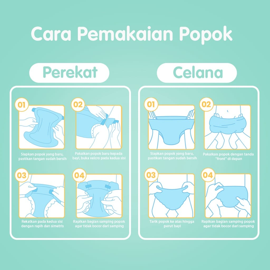 Popok Bayi Anak Perekat &amp; Celana Tipis SAP Anti Gumpal Makuku Air Diapers Comfort Popok Sekali Pakai Nyaman dan Lembut