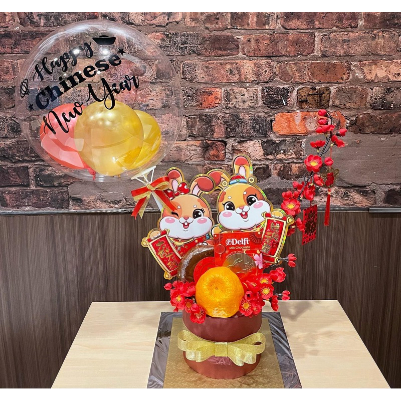 

Hampers imlek buket balon chinese new year