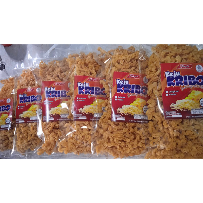 

KEJU KRIBO KEMASAN 1/2 KG| CEMILAN SAGU KEJU| KEJU KRIBO 500 GRAM