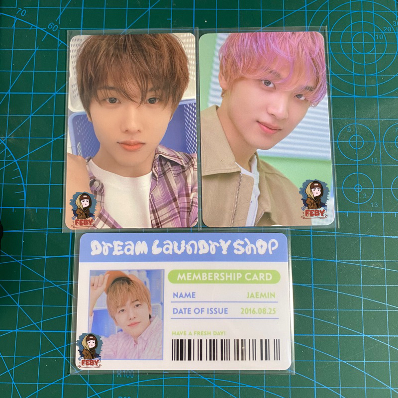 wts ready tc dream laundry shop haechan jisung jaemin selca concept id membership