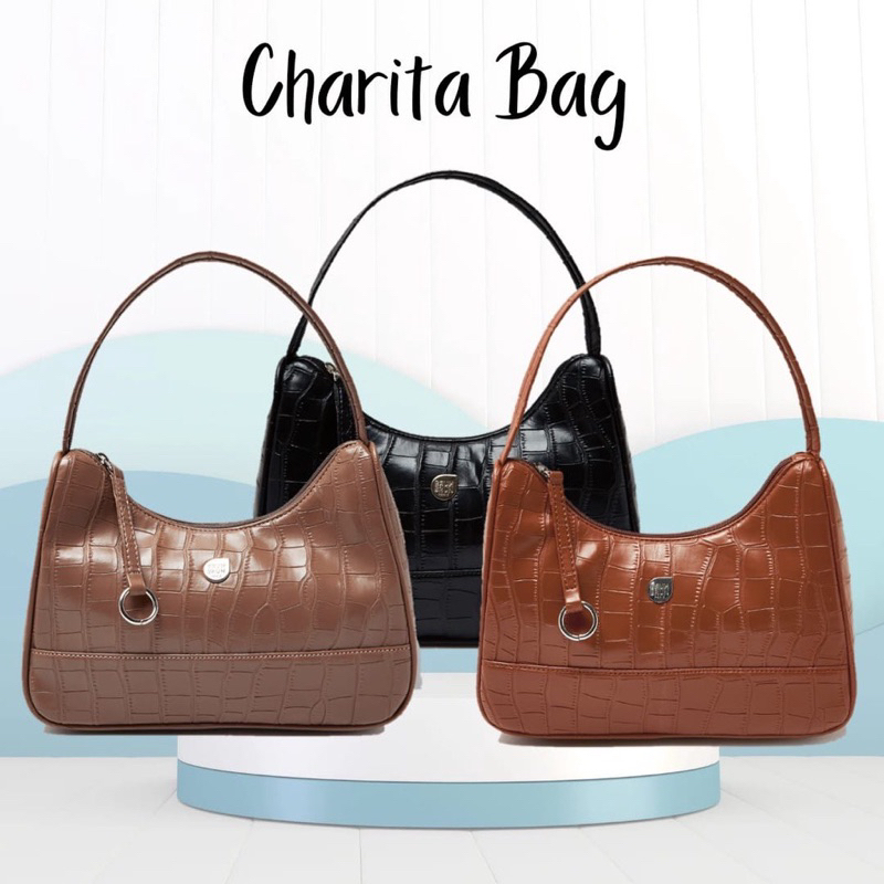 tas wanita brunbrun charita bag