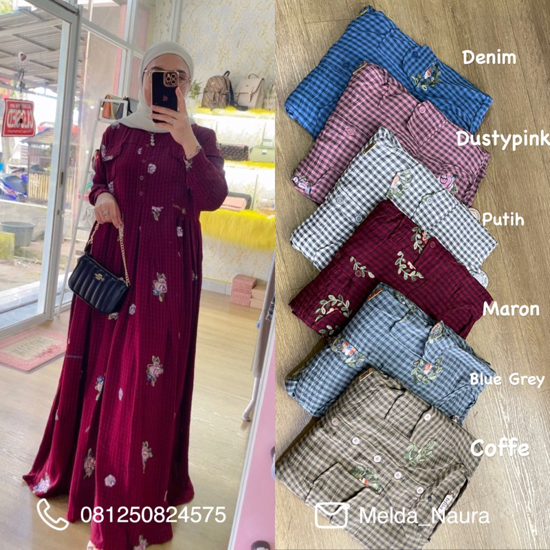 frilla dress kotak