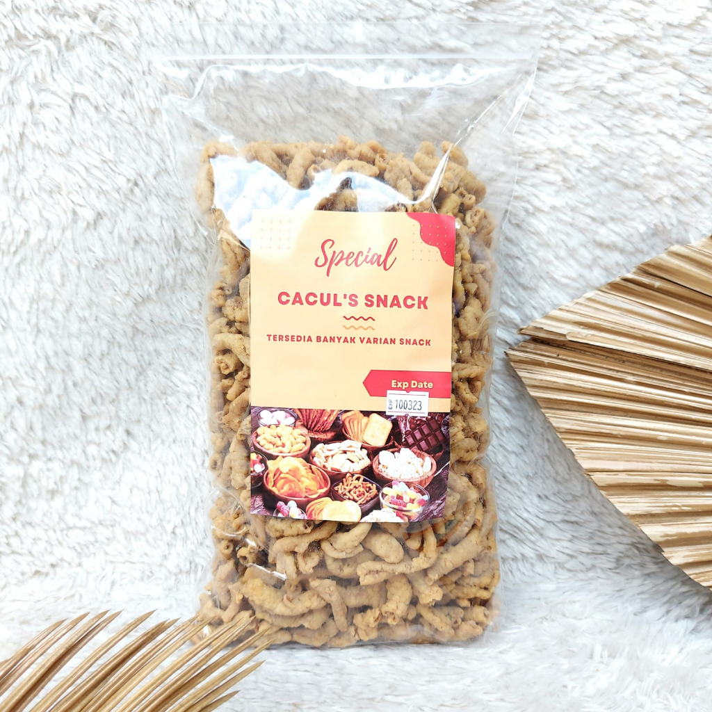 

Keripik Usus Ayam Krispy Special Caculs Snack Makanan Ringan 1 Kg