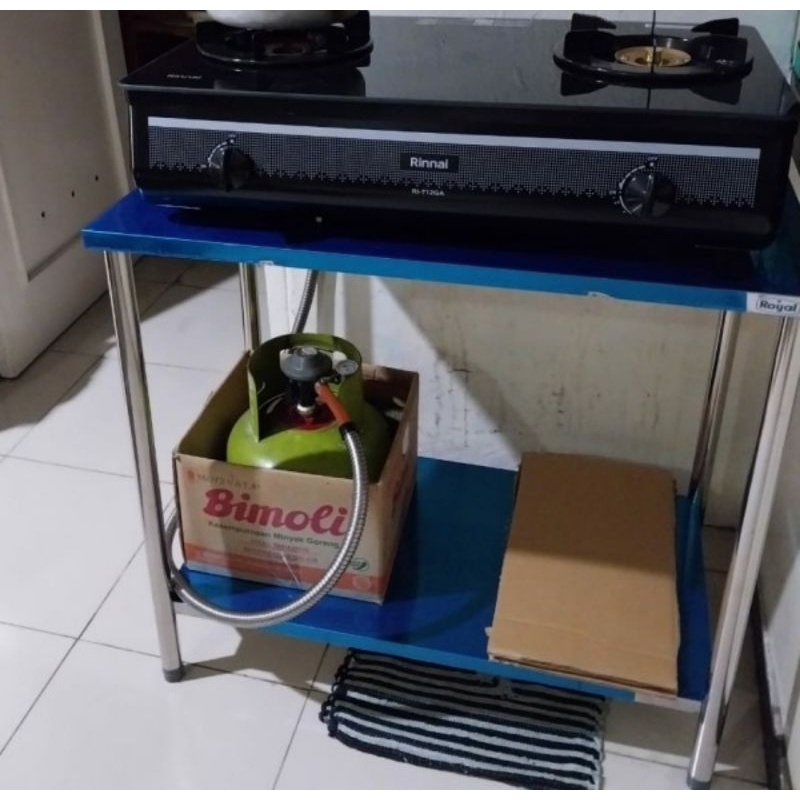 ROYAL kitchen meja dapur stainless ST 101