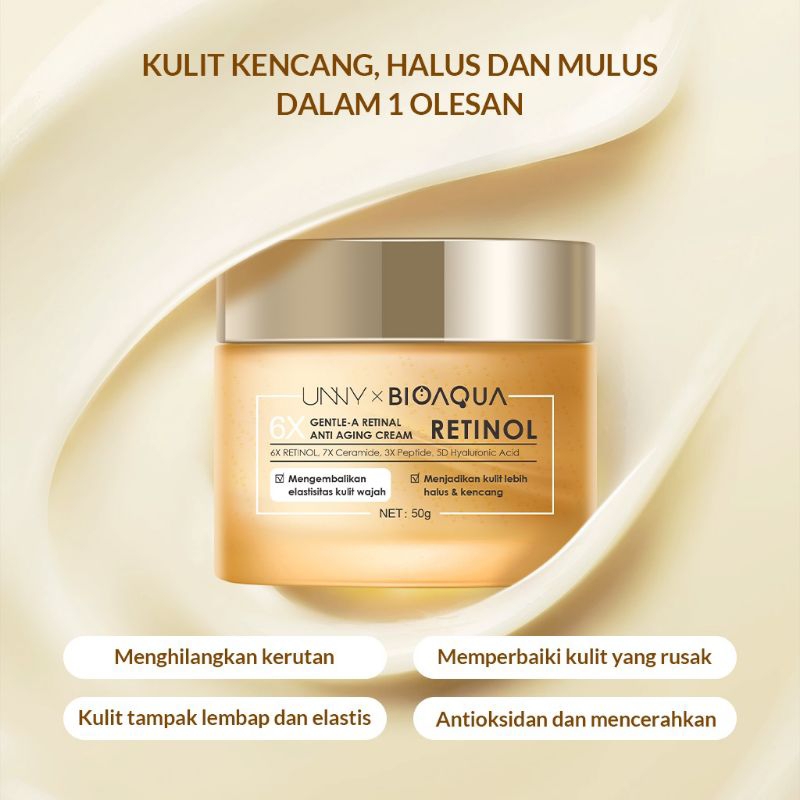 Bioaqua 6X Gentle-A Retinal Anti Aging Cream Retinol
