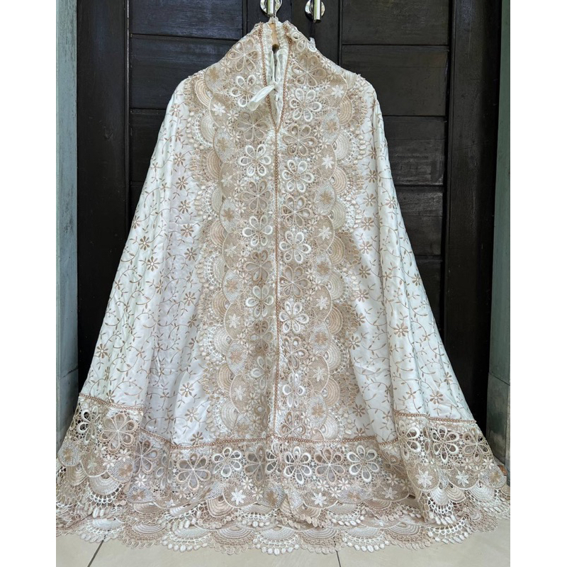 Mukena Prada KD Renda Saroja