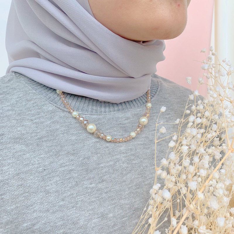 Handmade Necklace / kalung hijab / choker (HN013)