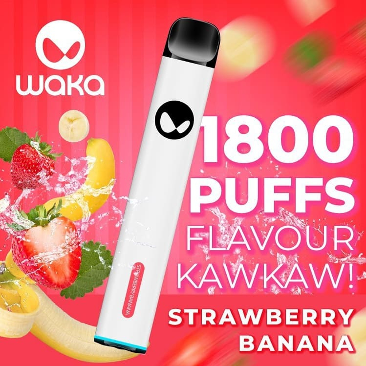 Waka Disposable Pod Strawberry Banana