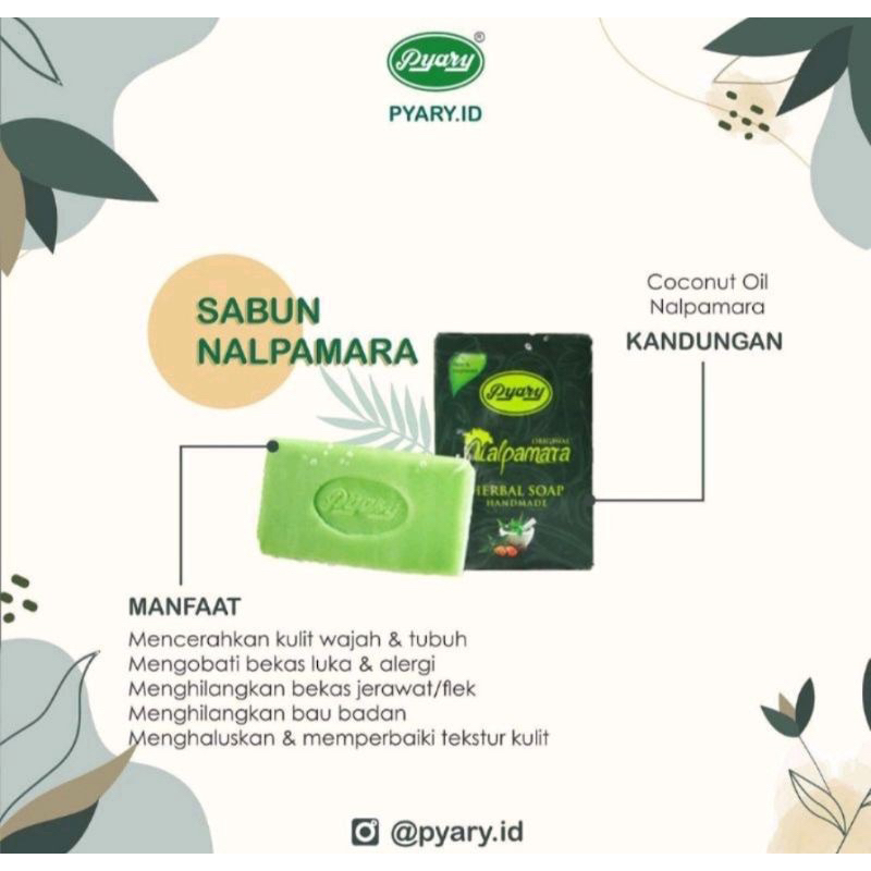 ( OPEE MART ) Sabun nalpamara original bpom Made in India