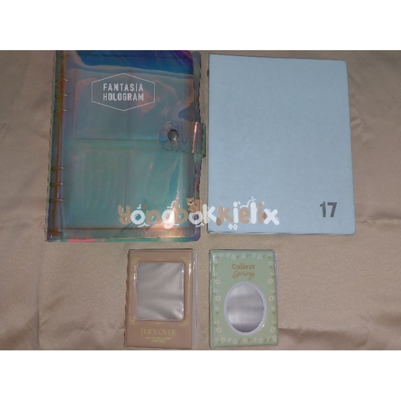 binder kolbuk official membership kit seventeen svt sf9 cargen 2 carat 4th gen fantasia hologram tur