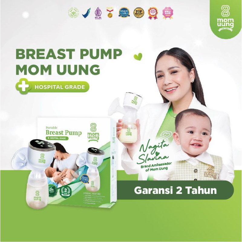 Breastpump portable mom uung - pompa asi elektrik