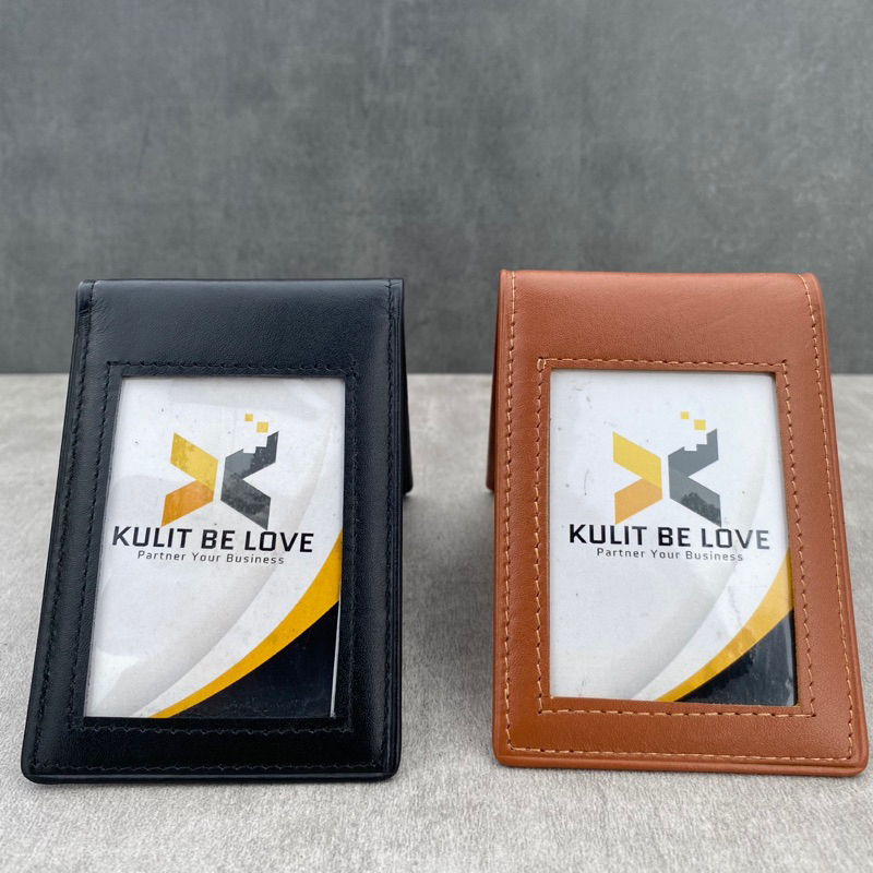 KBL Dompet Id Card Kulit Sapi Magnet Slip Saku Kantong Kemeja