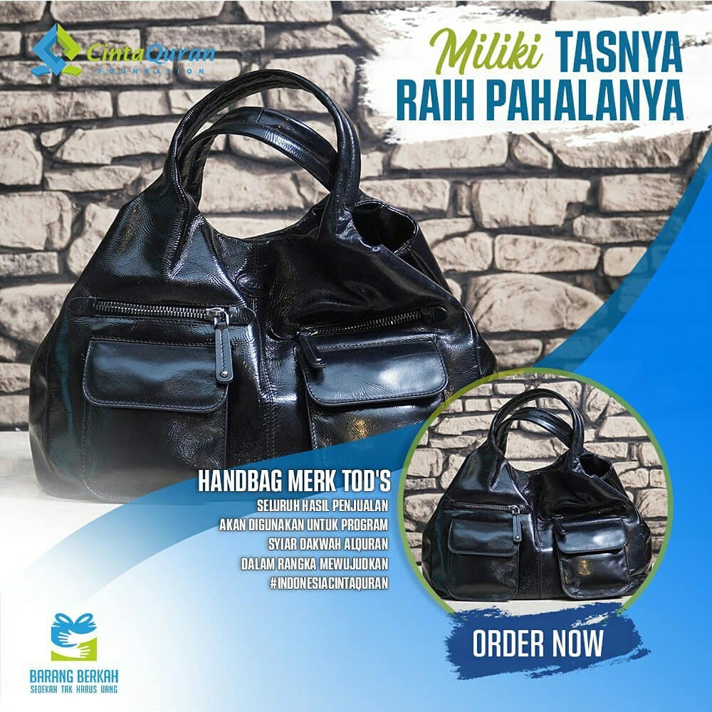 Handbag Tod's⁣⁣ | Tas Wanita Berkualitas