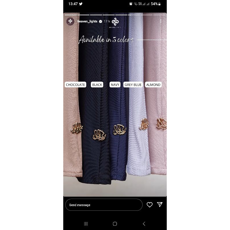 IZZY SPORT HIJAB by HEAVEN LIGHTS